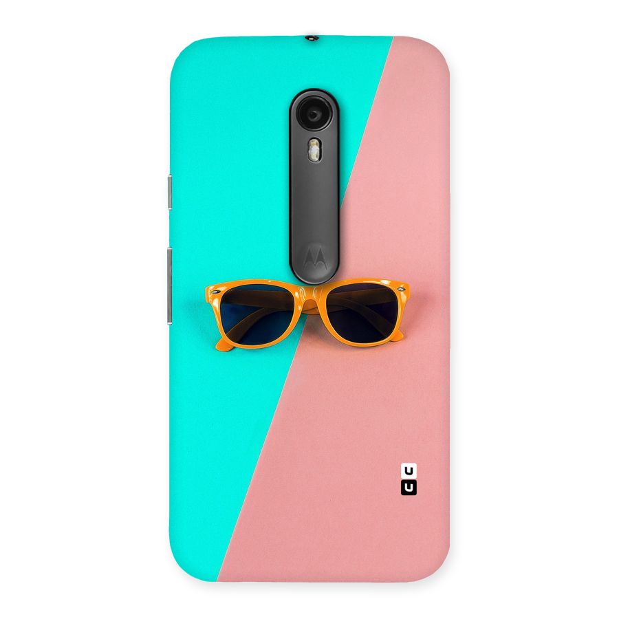 Minimal Glasses Back Case for Moto G3