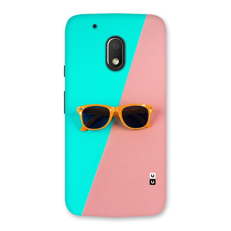 Minimal Glasses Back Case for Moto G4 Play