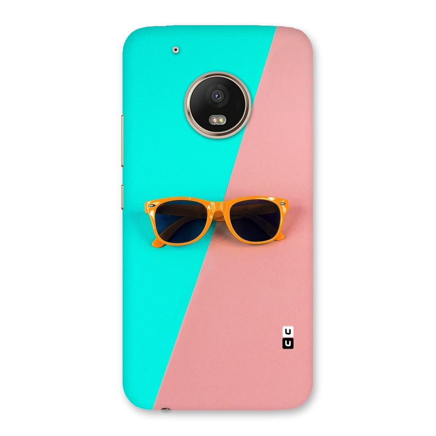 Minimal Glasses Back Case for Moto G5 Plus