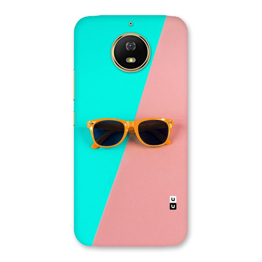 Minimal Glasses Back Case for Moto G5s