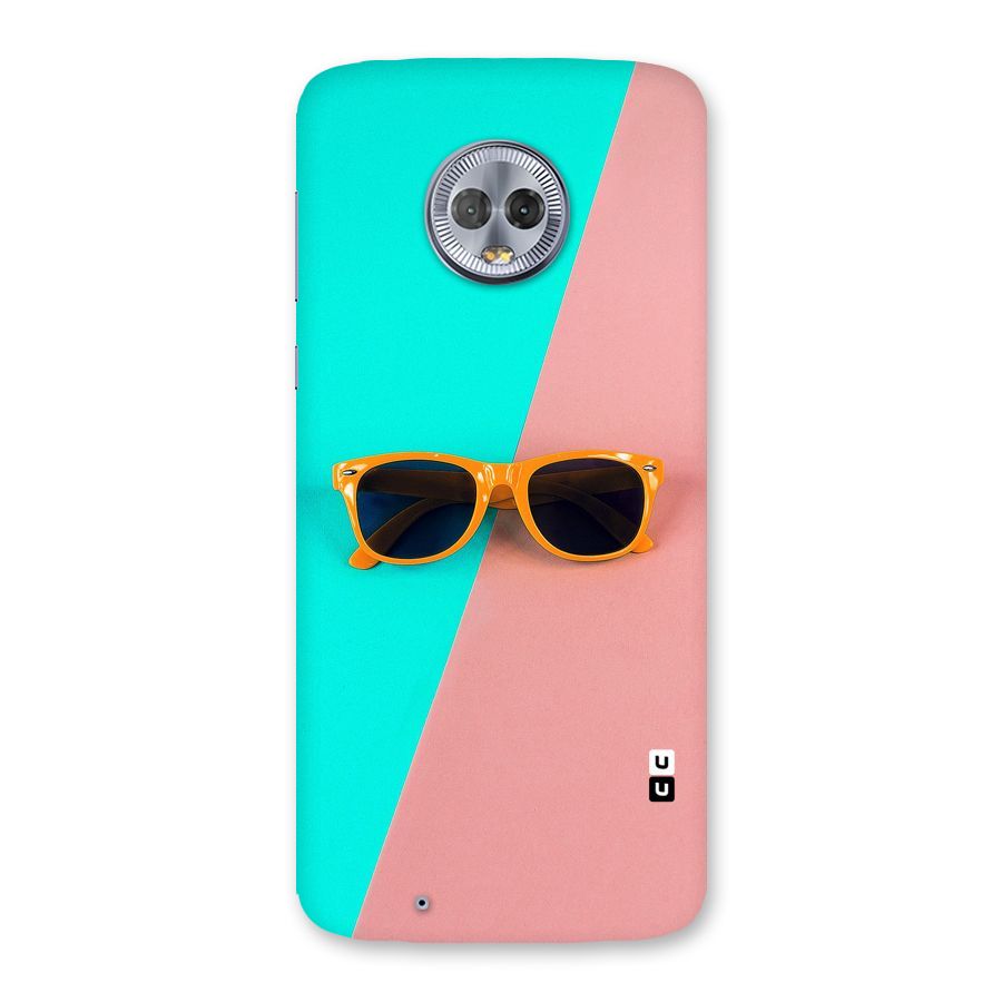 Minimal Glasses Back Case for Moto G6