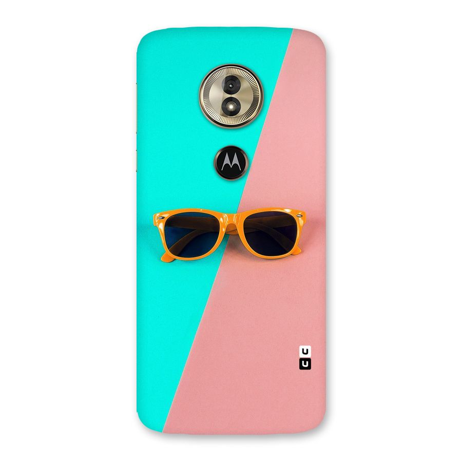 Minimal Glasses Back Case for Moto G6 Play