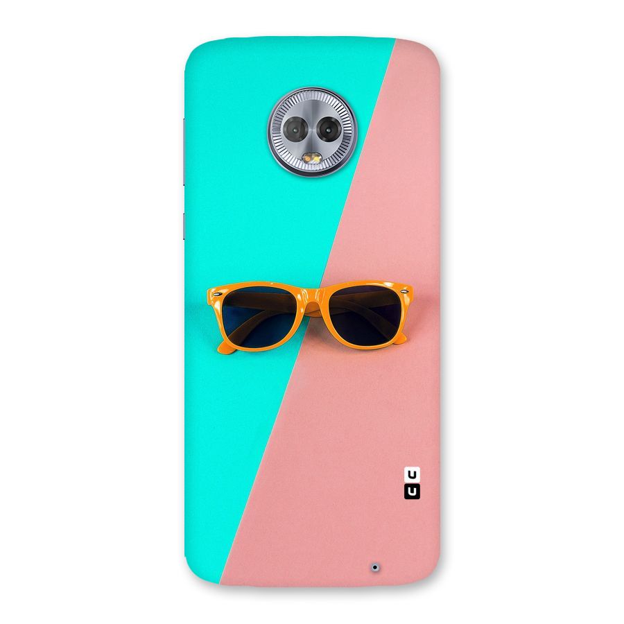Minimal Glasses Back Case for Moto G6 Plus