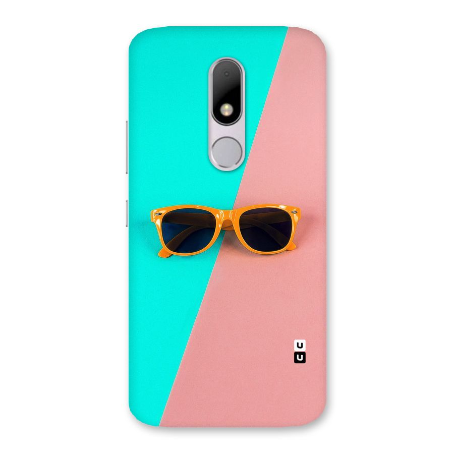 Minimal Glasses Back Case for Moto M