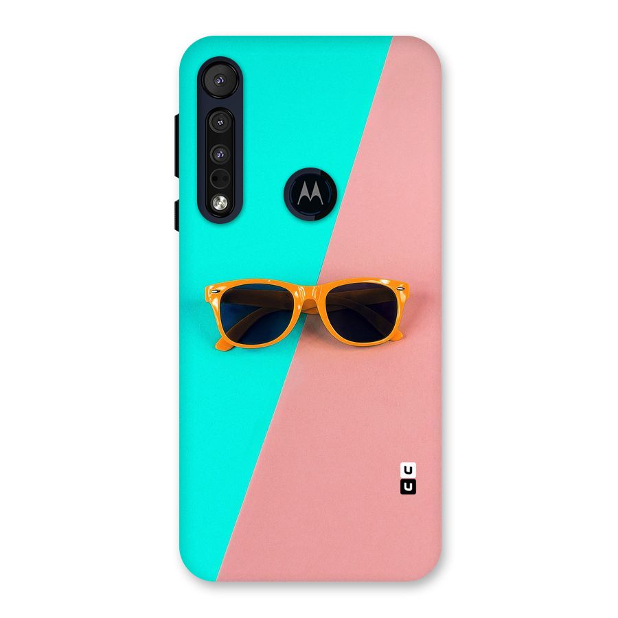 Minimal Glasses Back Case for Motorola One Macro