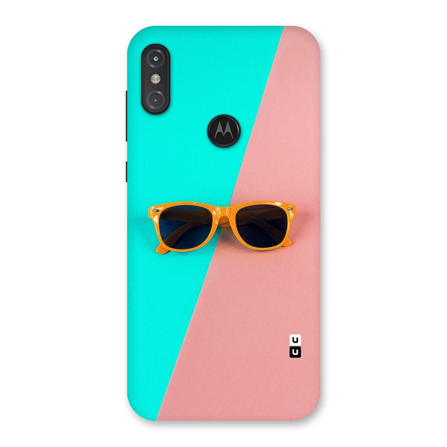 Minimal Glasses Back Case for Motorola One Power
