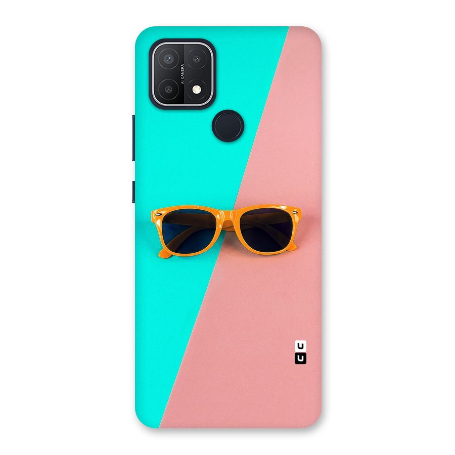 Minimal Glasses Back Case for Oppo A15