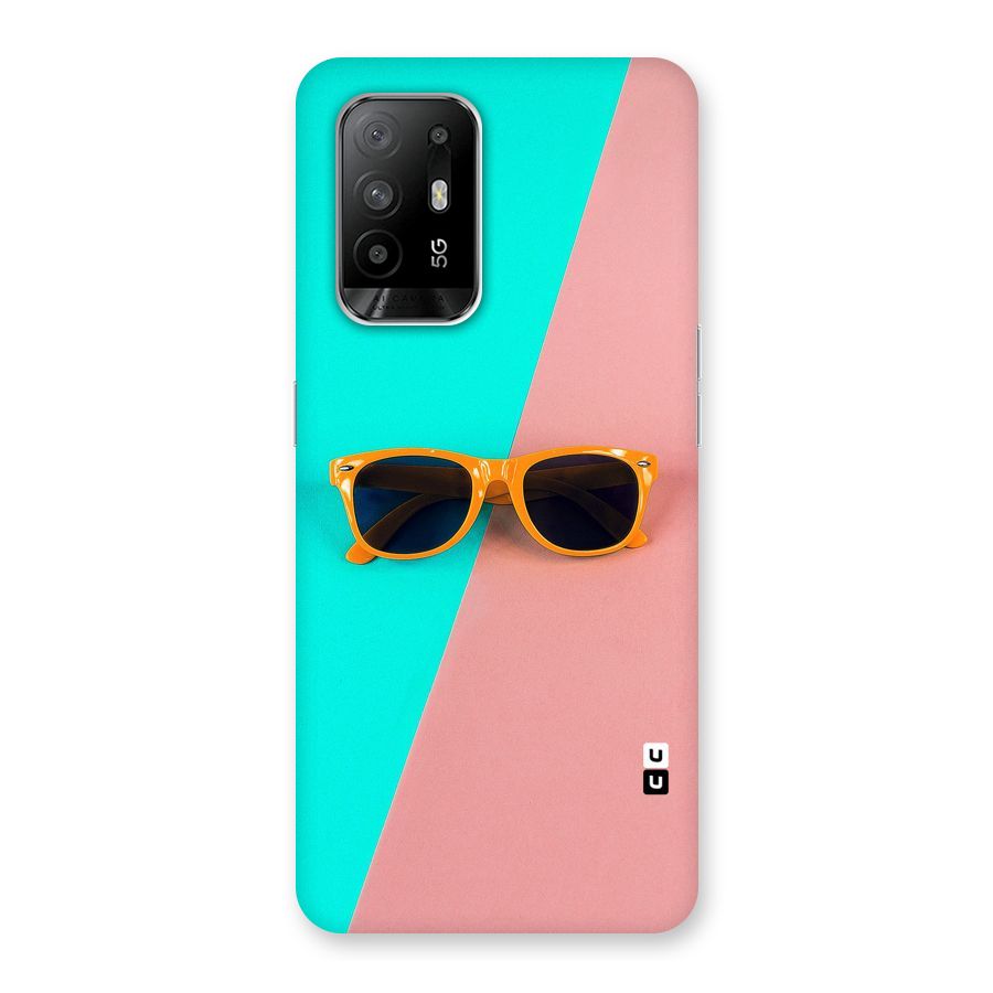 Minimal Glasses Back Case for Oppo F19 Pro Plus 5G