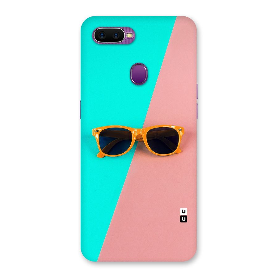 Minimal Glasses Back Case for Oppo F9