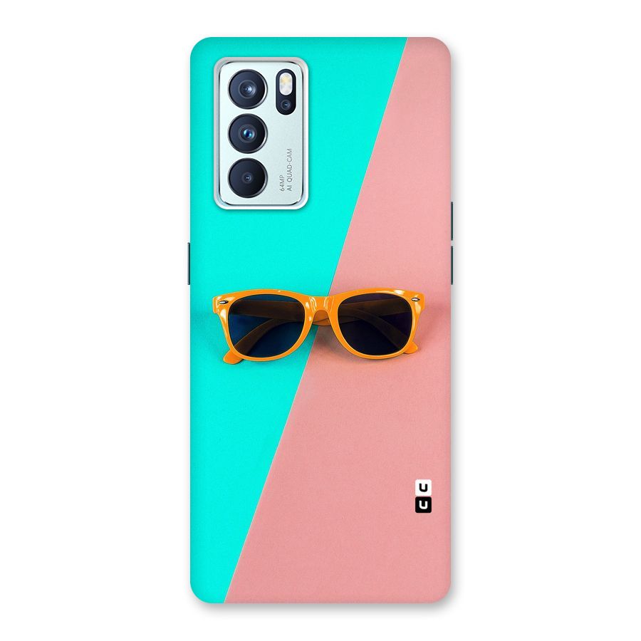 Minimal Glasses Back Case for Oppo Reno6 Pro 5G