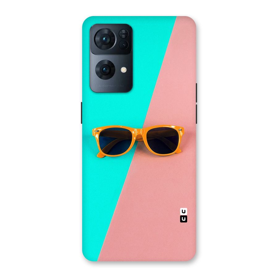Minimal Glasses Back Case for Oppo Reno7 Pro 5G