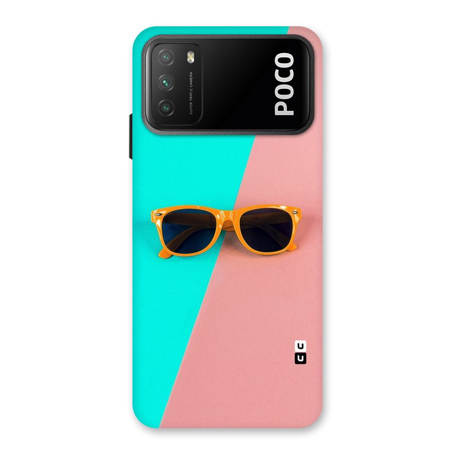 Minimal Glasses Back Case for Poco M3