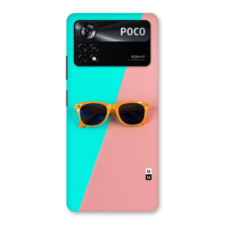Minimal Glasses Back Case for Poco X4 Pro 5G