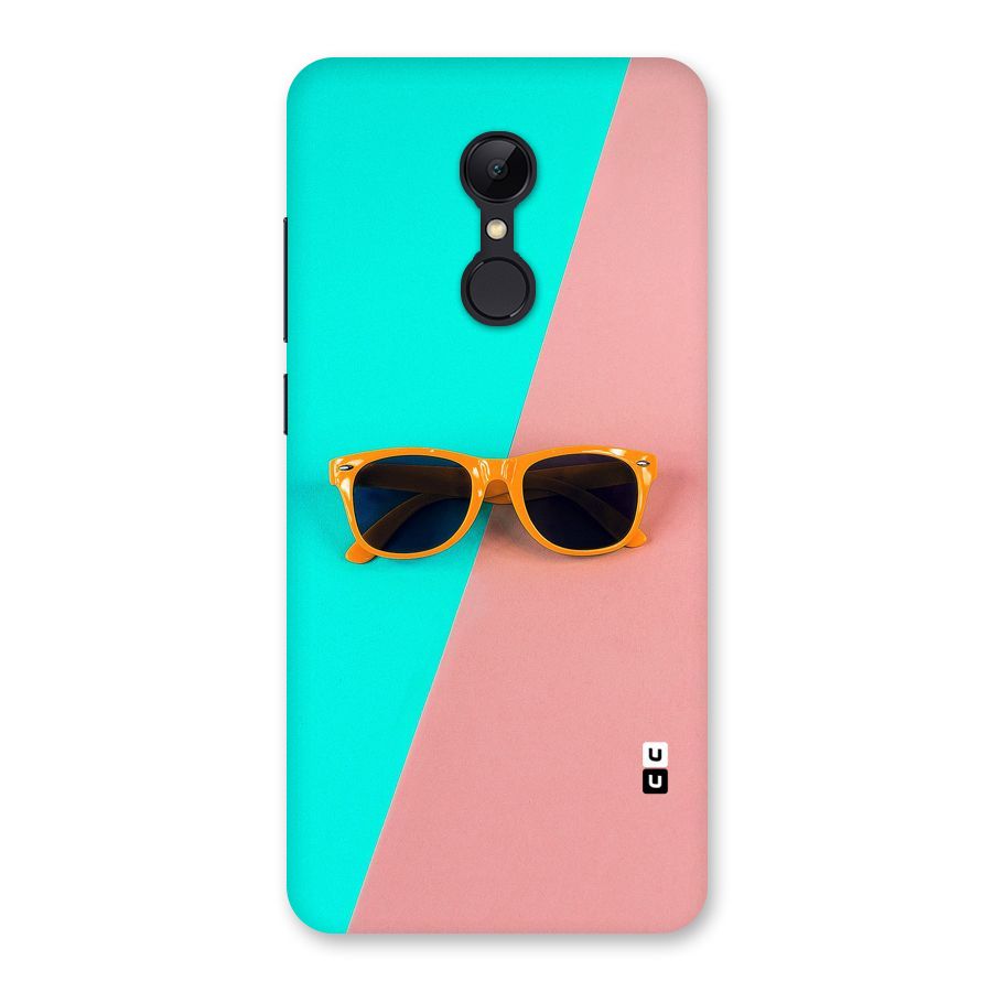 Minimal Glasses Back Case for Redmi 5