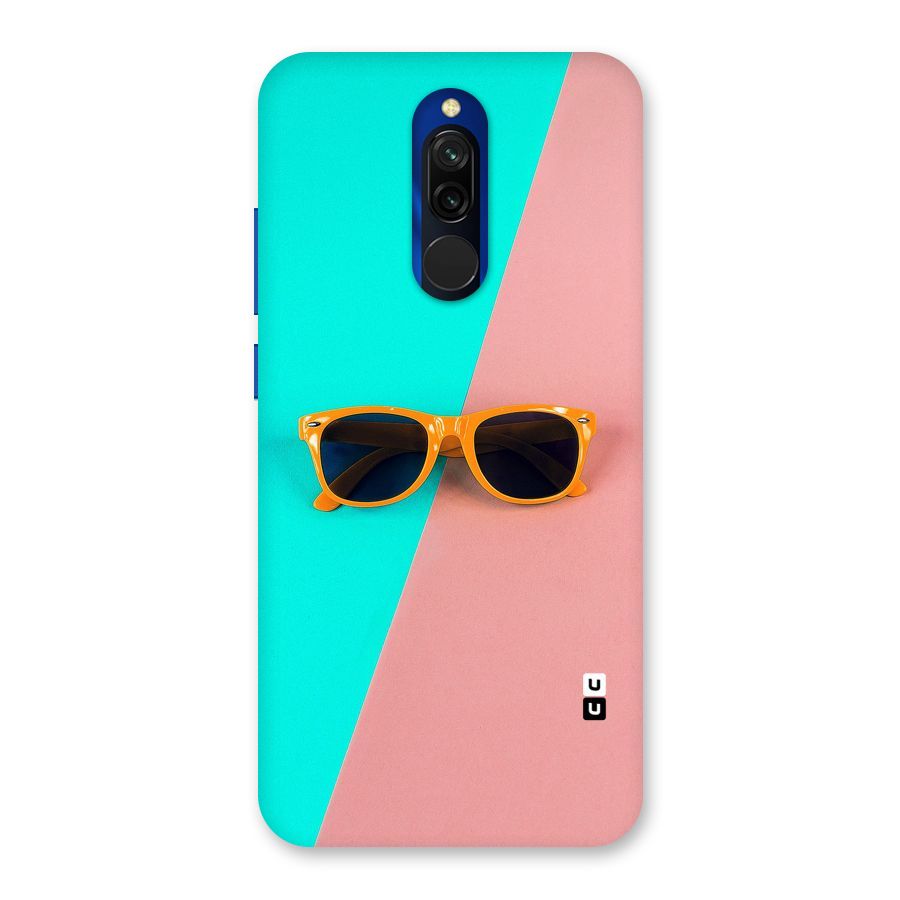 Minimal Glasses Back Case for Redmi 8