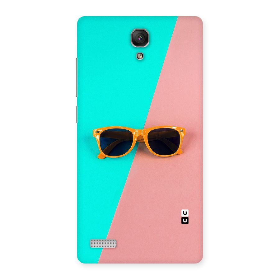 Minimal Glasses Back Case for Redmi Note