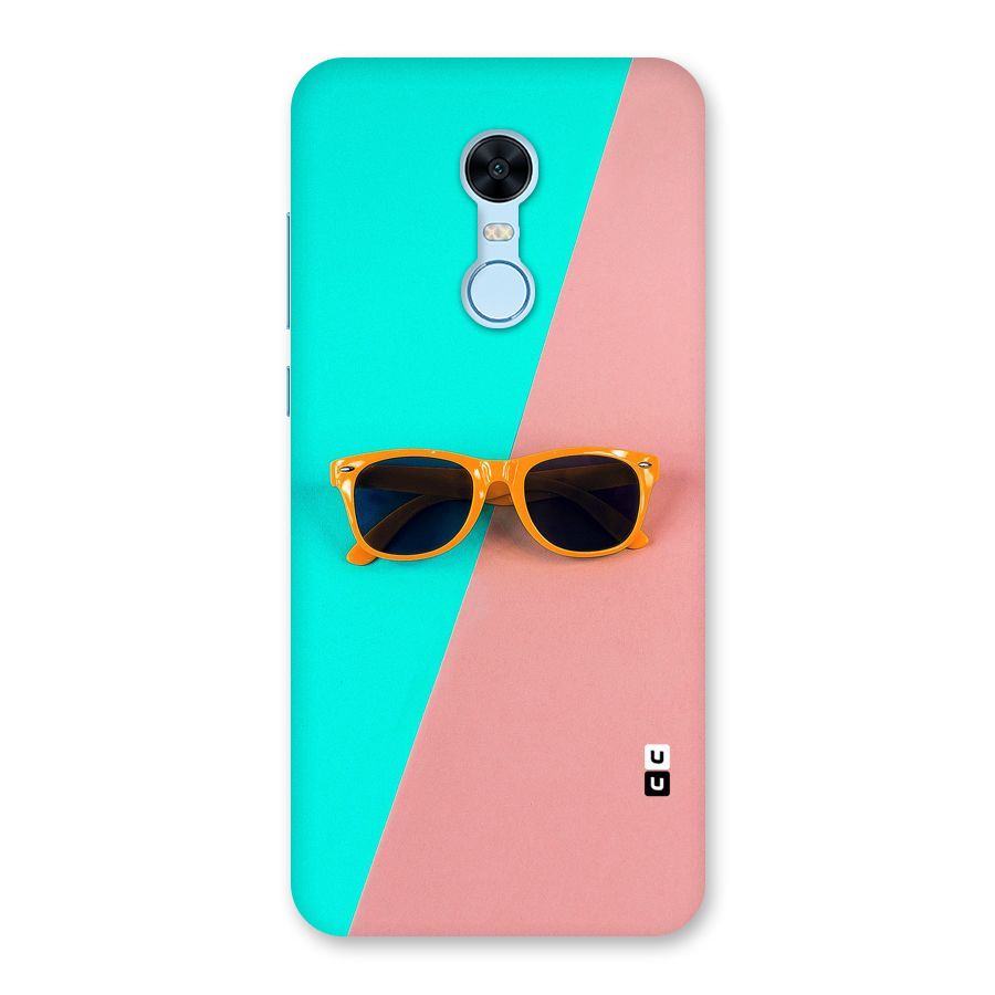 Minimal Glasses Back Case for Redmi Note 5