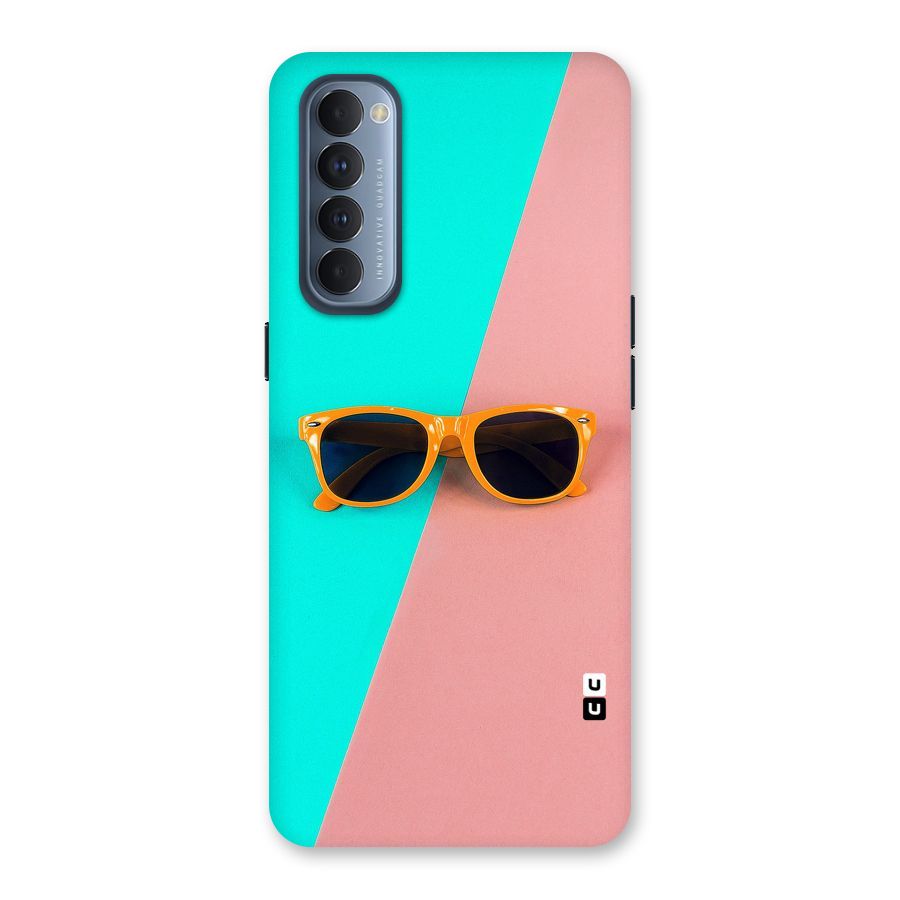 Minimal Glasses Back Case for Reno4 Pro