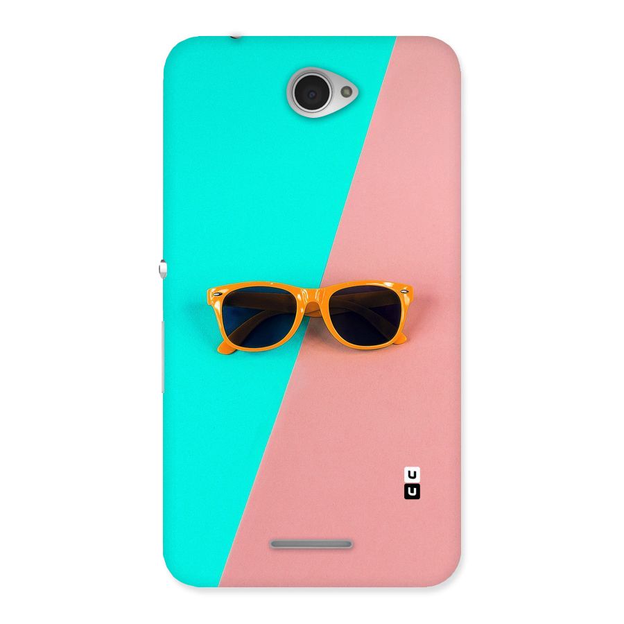 Minimal Glasses Back Case for Sony Xperia E4