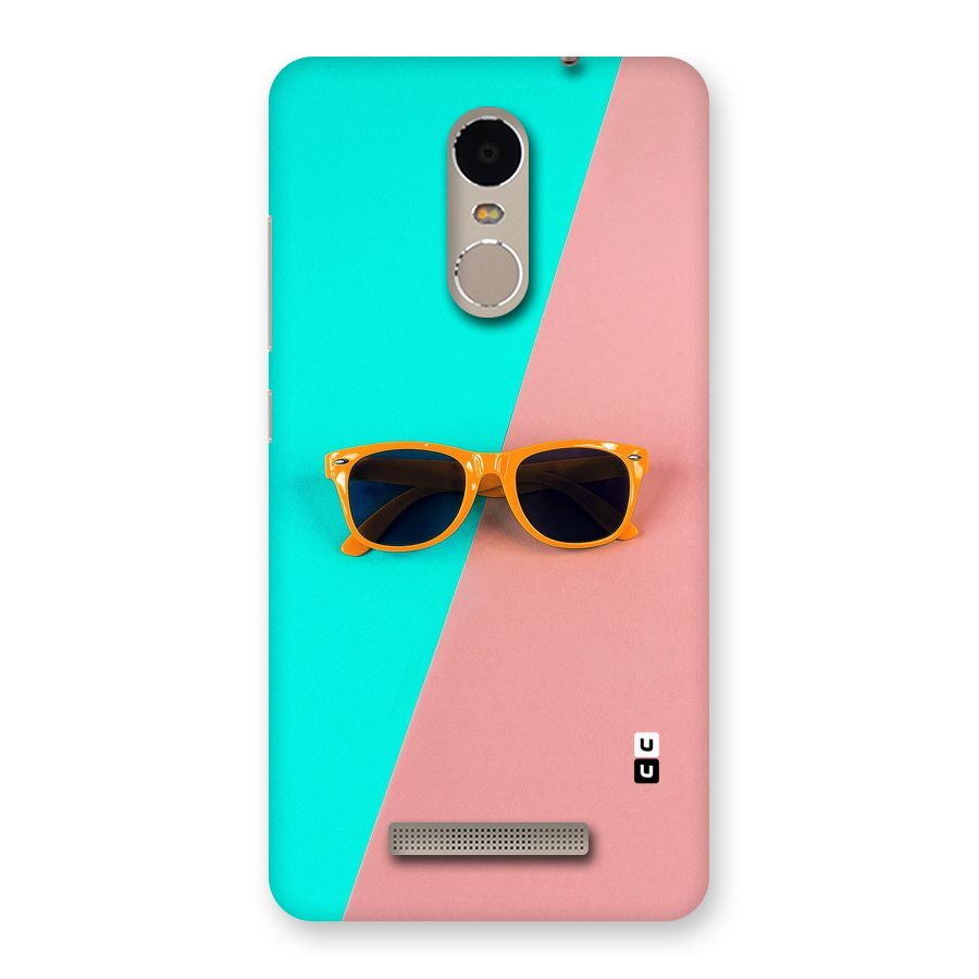 Minimal Glasses Back Case for Xiaomi Redmi Note 3