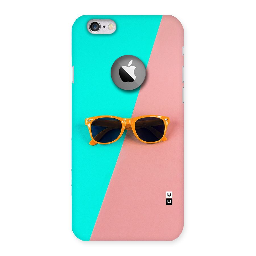 Minimal Glasses Back Case for iPhone 6 Logo Cut