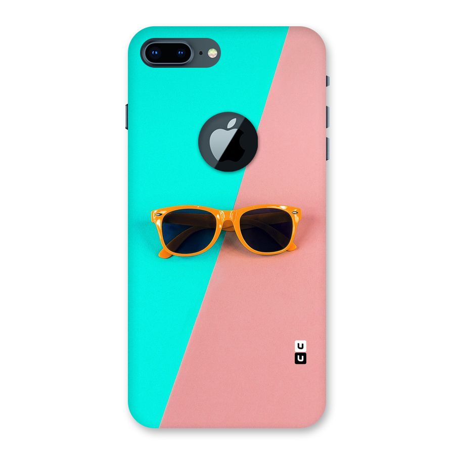 Minimal Glasses Back Case for iPhone 7 Plus Logo Cut