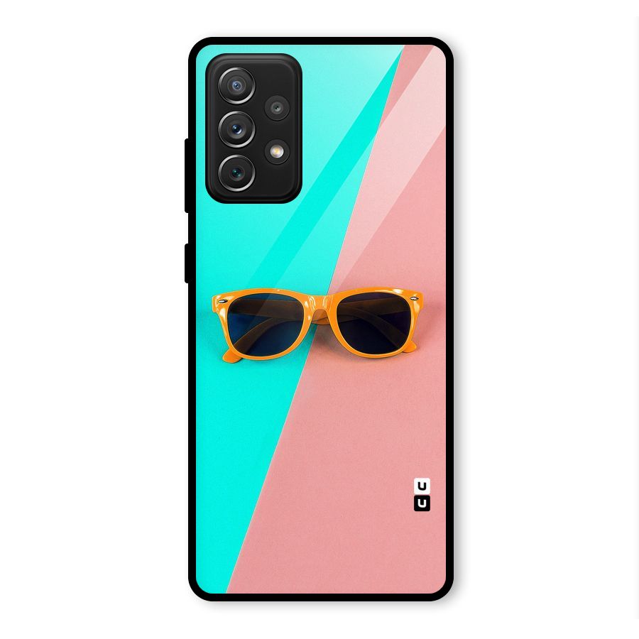 Minimal Glasses Glass Back Case for Galaxy A72