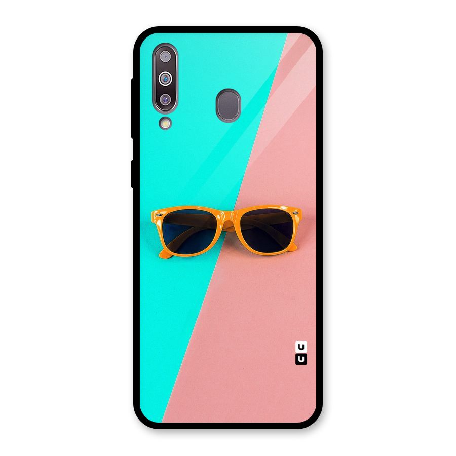 Minimal Glasses Glass Back Case for Galaxy M30