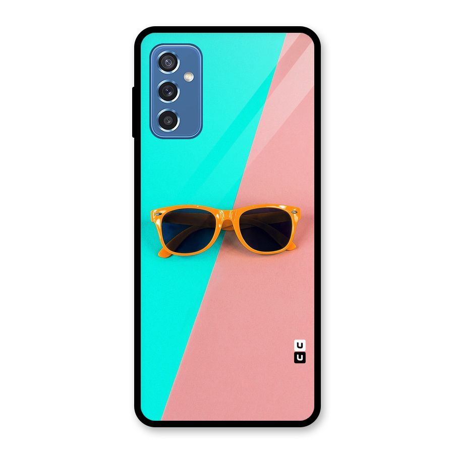 Minimal Glasses Glass Back Case for Galaxy M52 5G