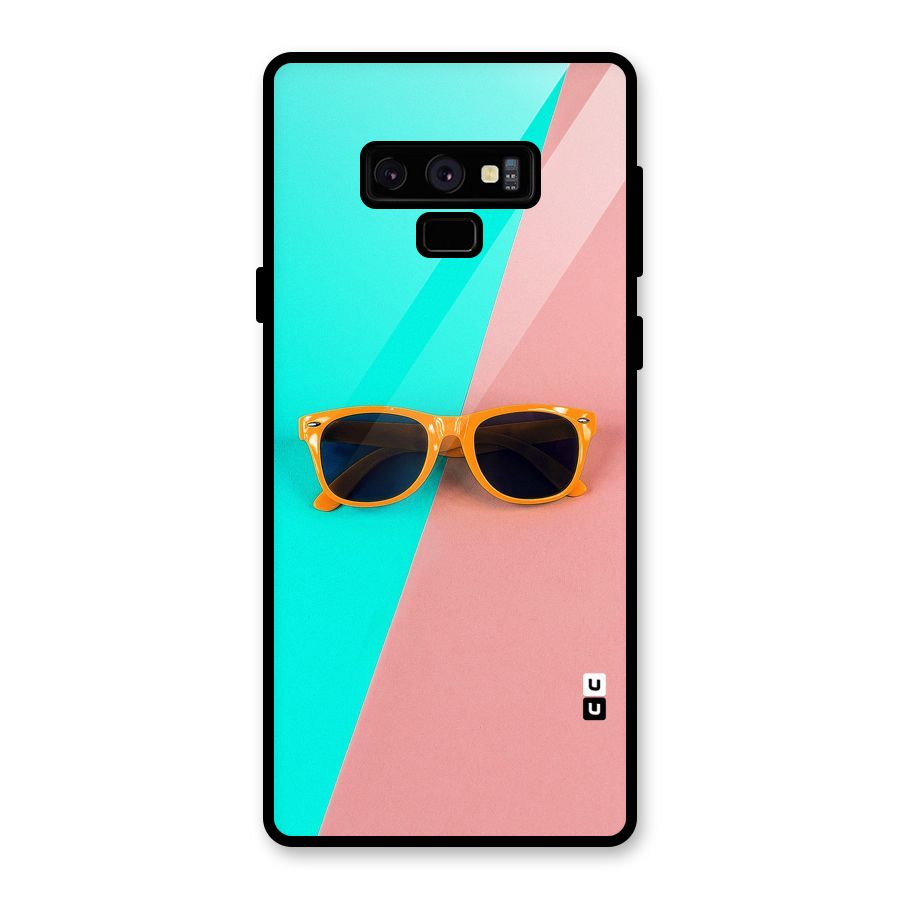 Minimal Glasses Glass Back Case for Galaxy Note 9