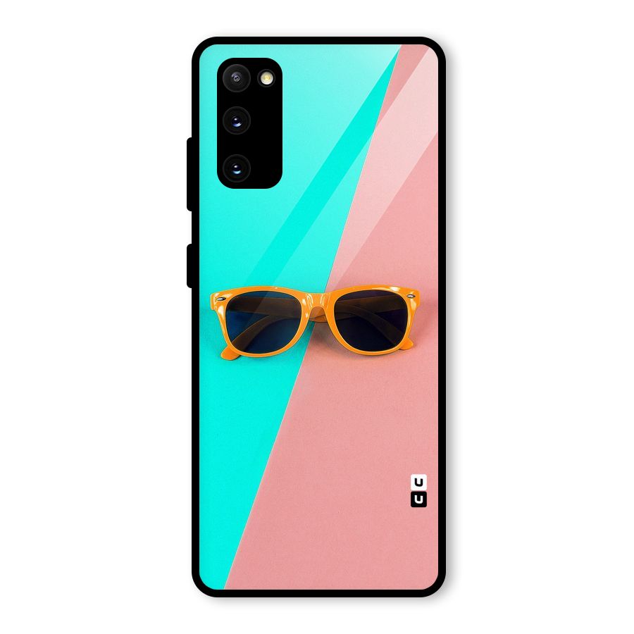 Minimal Glasses Glass Back Case for Galaxy S20 FE 5G