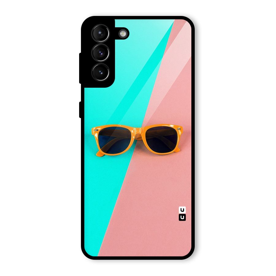 Minimal Glasses Glass Back Case for Galaxy S21 Plus