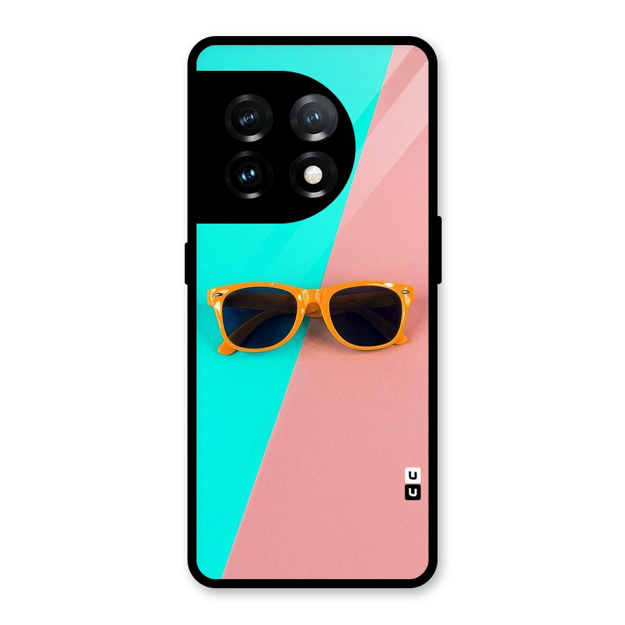 Minimal Glasses Glass Back Case for OnePlus 11