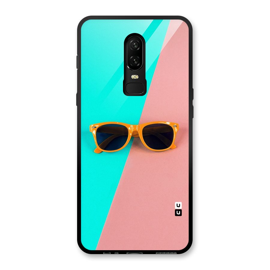 Minimal Glasses Glass Back Case for OnePlus 6