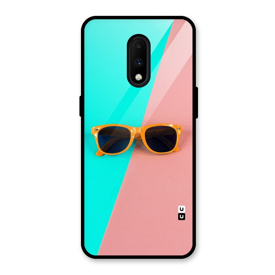 Minimal Glasses Glass Back Case for OnePlus 7