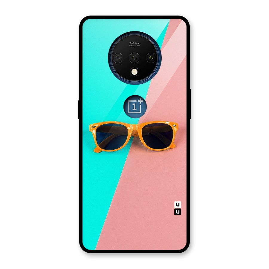 Minimal Glasses Glass Back Case for OnePlus 7T