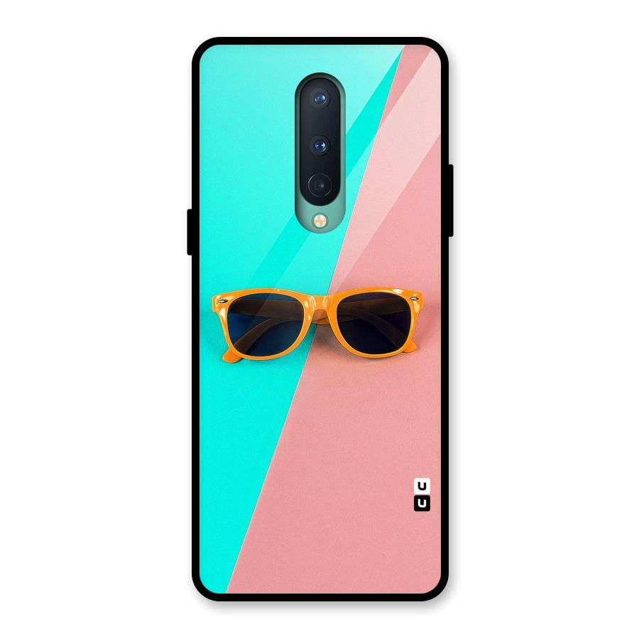 Minimal Glasses Glass Back Case for OnePlus 8