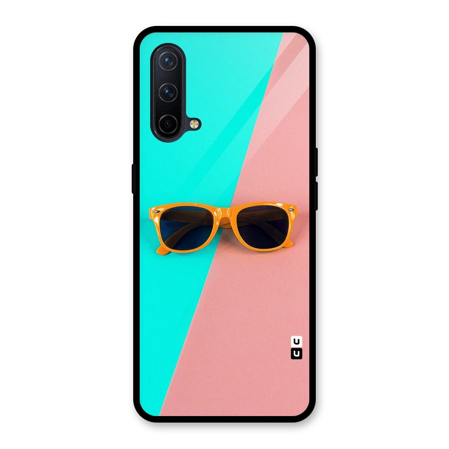 Minimal Glasses Glass Back Case for OnePlus Nord CE 5G