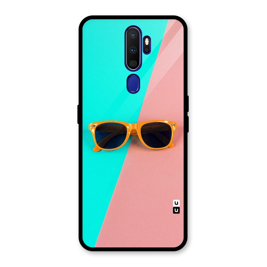 Minimal Glasses Glass Back Case for Oppo A9 (2020)
