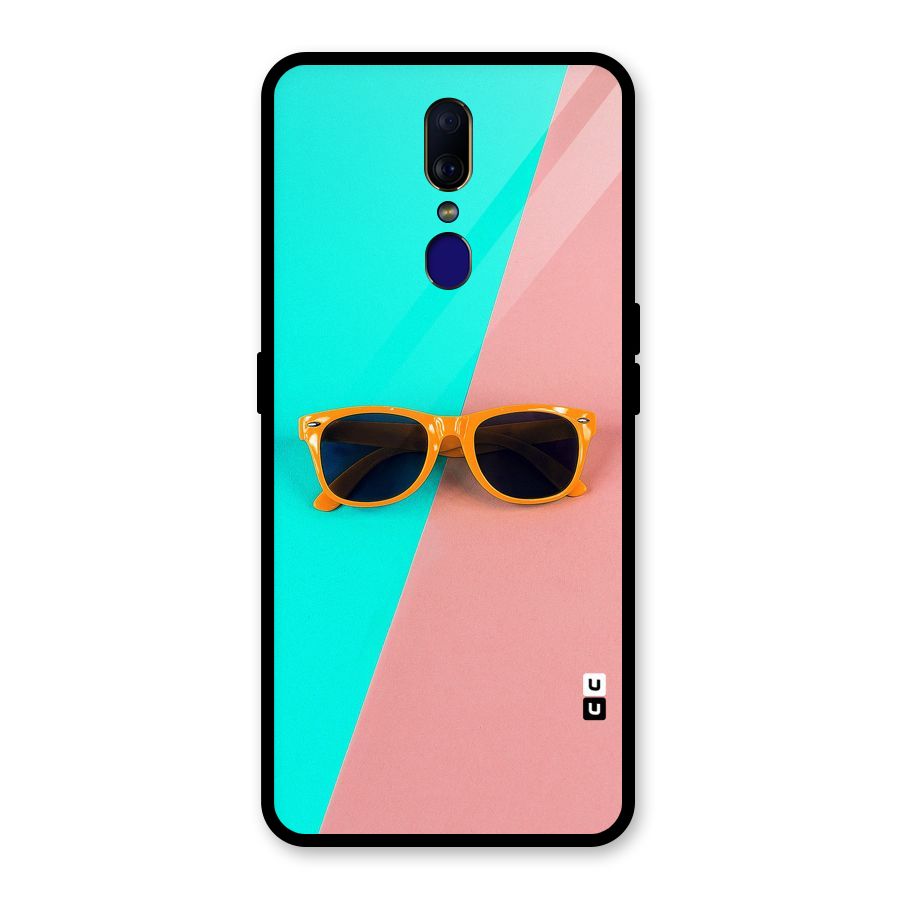 Minimal Glasses Glass Back Case for Oppo F11