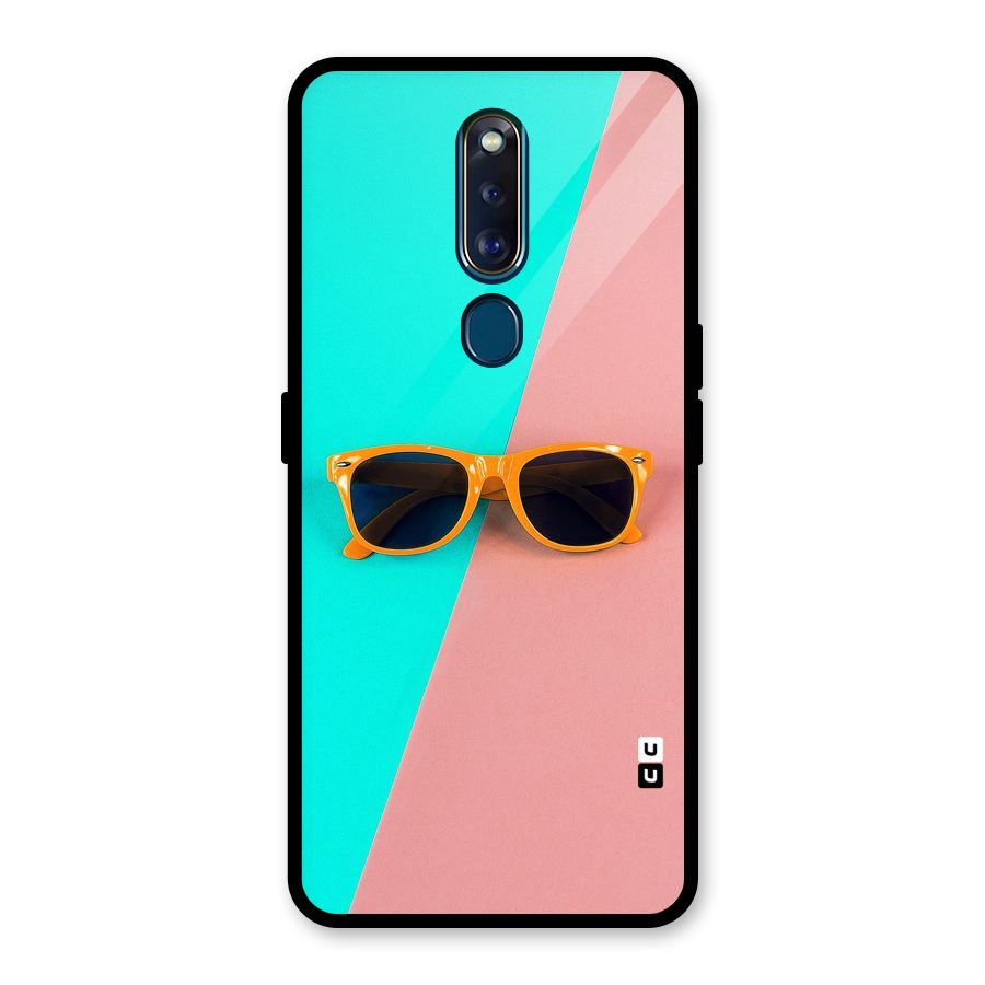 Minimal Glasses Glass Back Case for Oppo F11 Pro