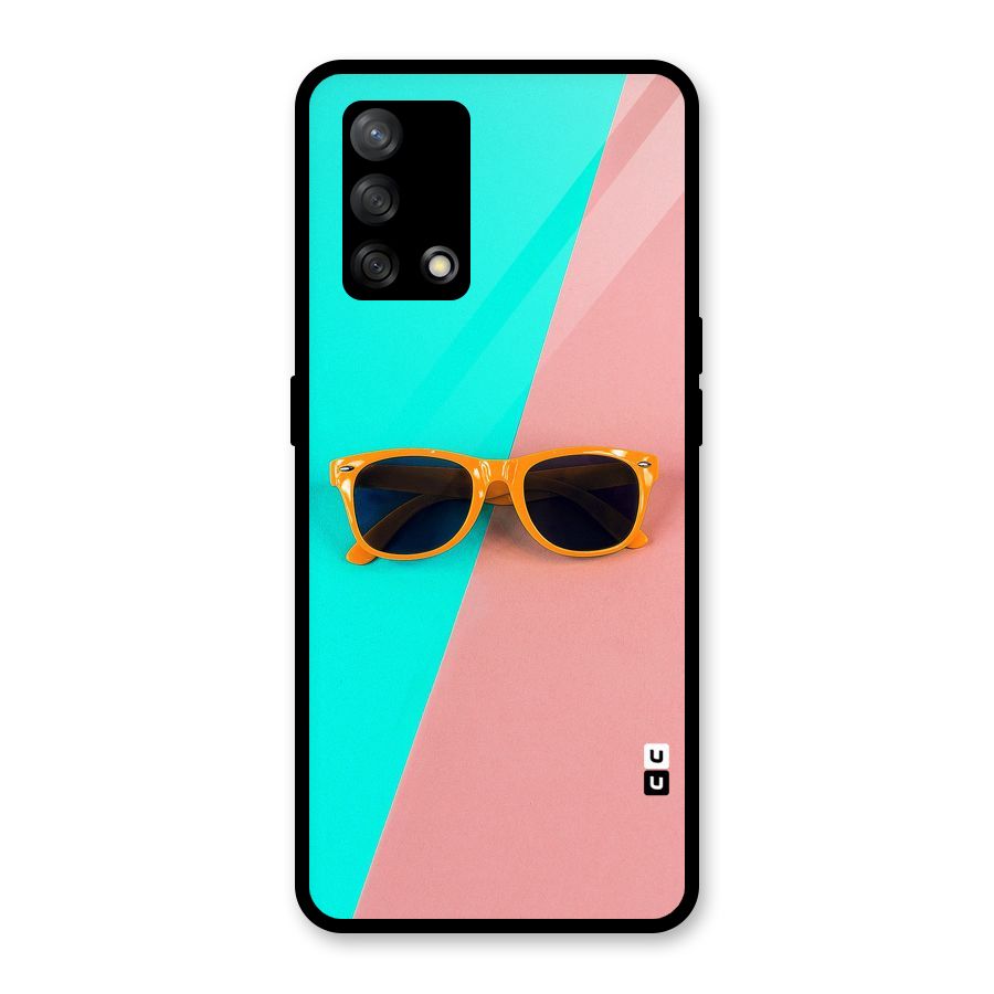 Minimal Glasses Glass Back Case for Oppo F19