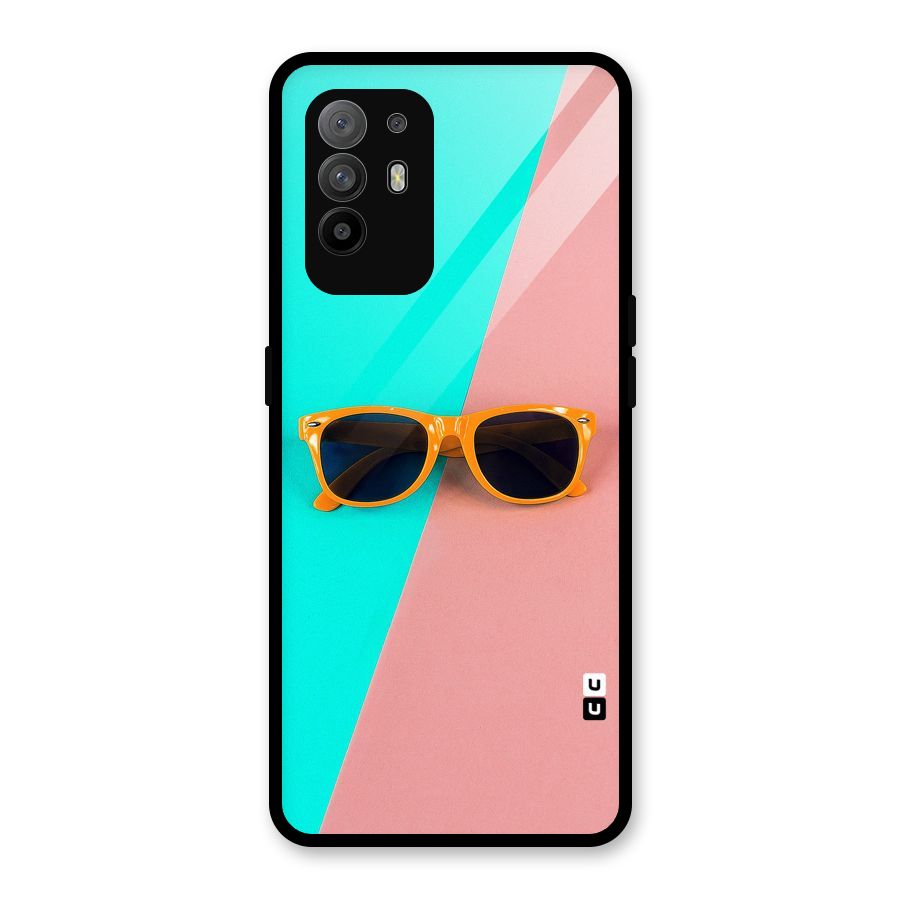 Minimal Glasses Glass Back Case for Oppo F19 Pro Plus 5G