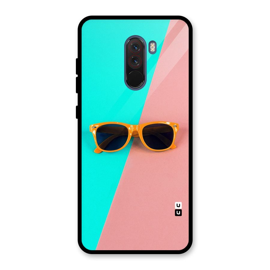 Minimal Glasses Glass Back Case for Poco F1