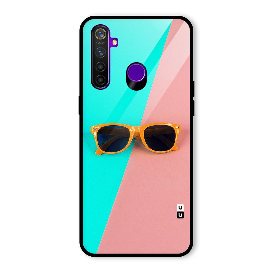 Minimal Glasses Glass Back Case for Realme 5 Pro