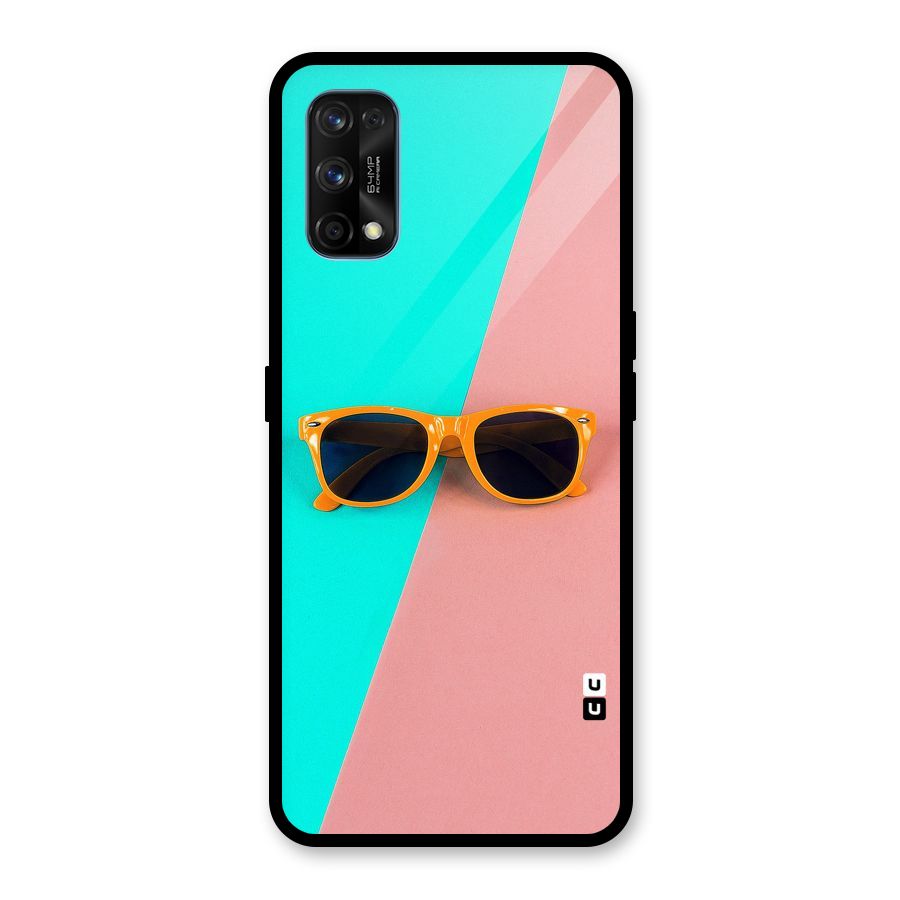 Minimal Glasses Glass Back Case for Realme 7 Pro