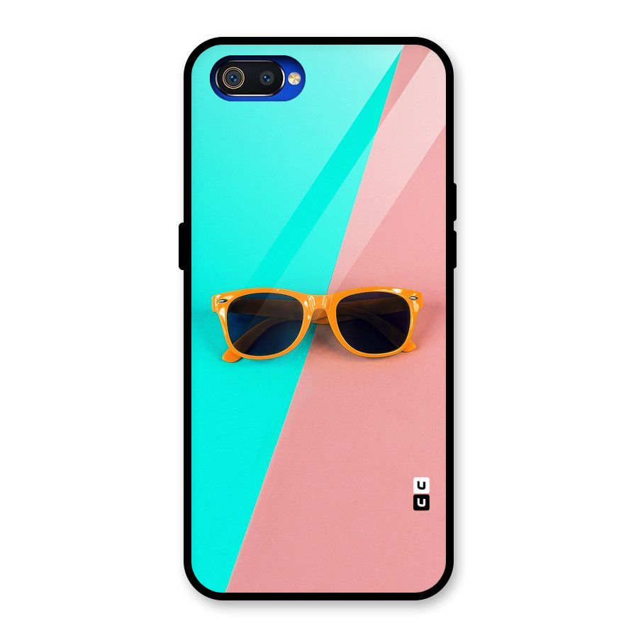 Minimal Glasses Glass Back Case for Realme C2