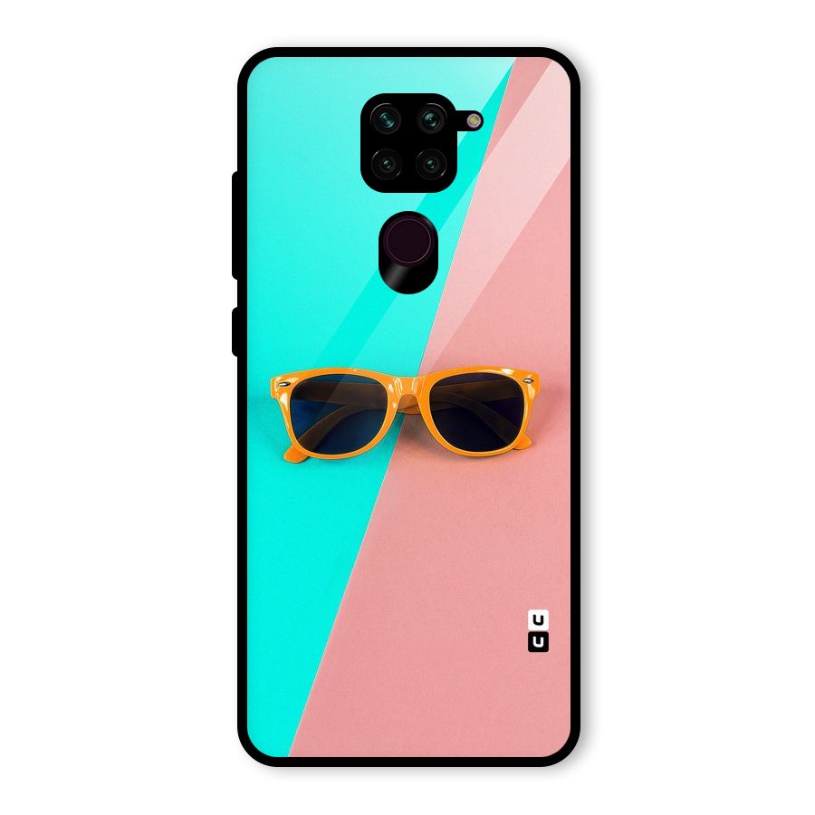 Minimal Glasses Glass Back Case for Redmi Note 9
