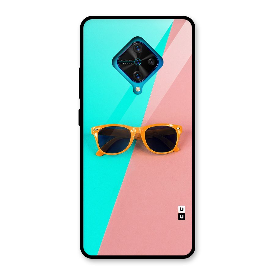 Minimal Glasses Glass Back Case for Vivo S1 Pro