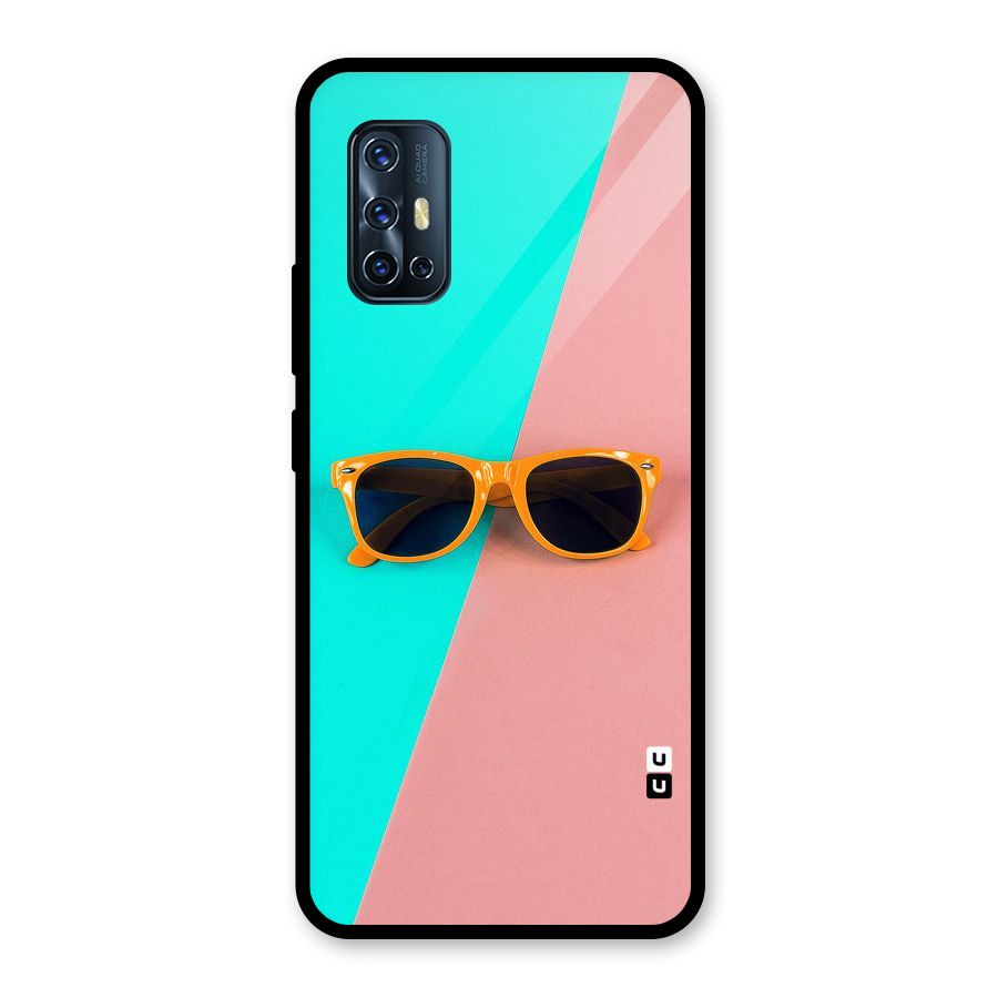 Minimal Glasses Glass Back Case for Vivo V17